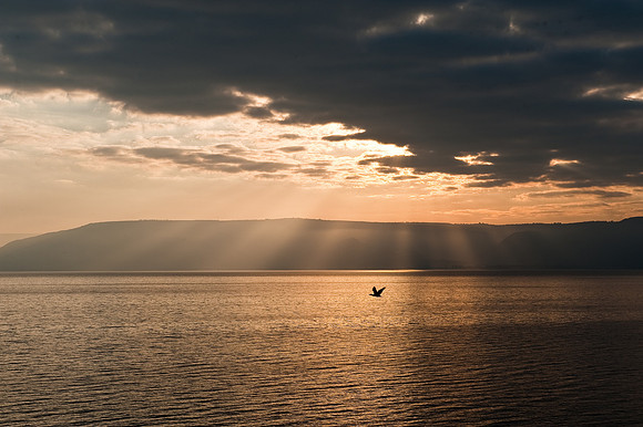Sunrise, Sea of Galilee